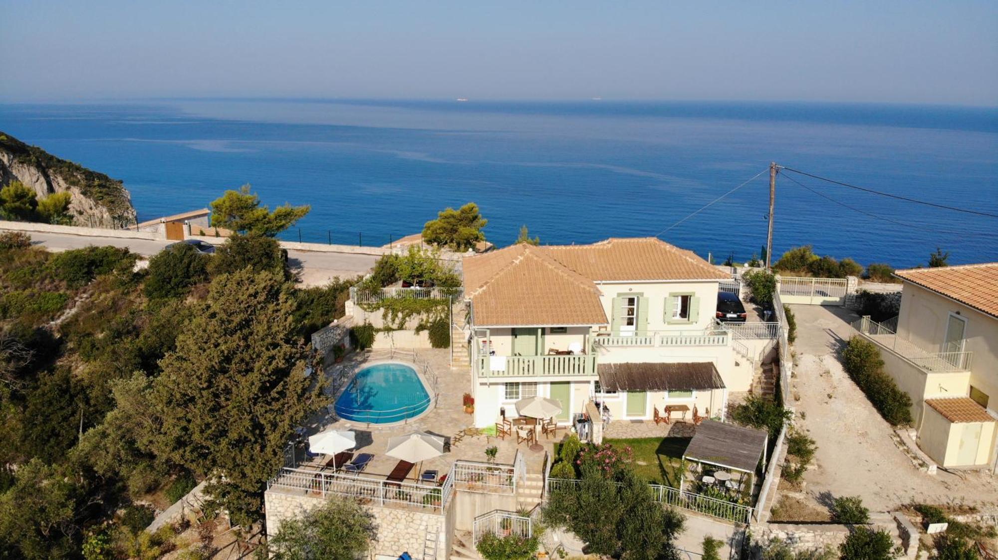 Vila Deep Blue-Apartment Selana Sea View Ayios Nikitas Ngoại thất bức ảnh